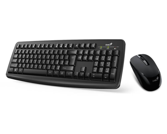 GENIUS  Smart KM-8100 Wireless USB US crna tastatura + miš 