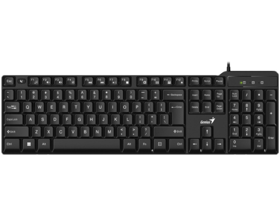 GENIUS  KB-100X USB US crna tastatura 