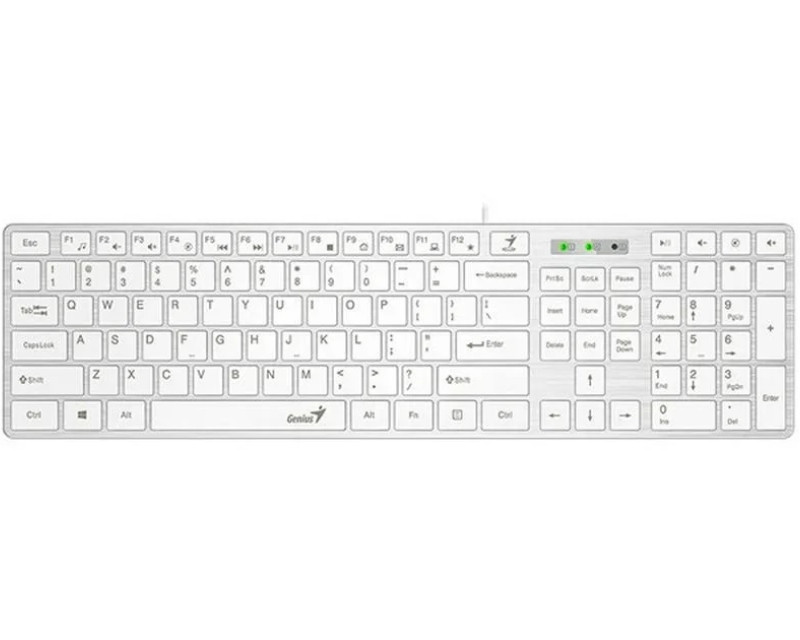 SlimStar 126 USB YU bela tastatura 