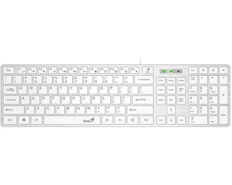 SlimStar 126 USB YU bela tastatura
