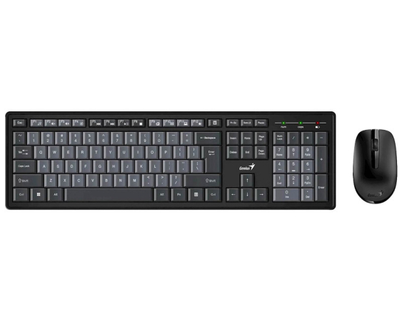 GENIUS  Smart KM-8200 Wireless USB YU crna tastatura + miš 