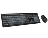 Smart KM-8200 Wireless USB YU crna tastatura + miš