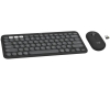 Pebble2 Wireless Combo US tastatura + miš crna 