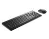 KM3322W Wireless RU tastatura   miš crna 