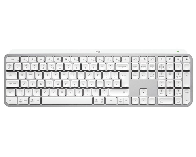 MX Keys S Wireless Illuminated tastatura Pale Grey US 
