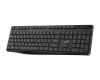 KB-7200 Wireless USB US wireless crna tastatura 