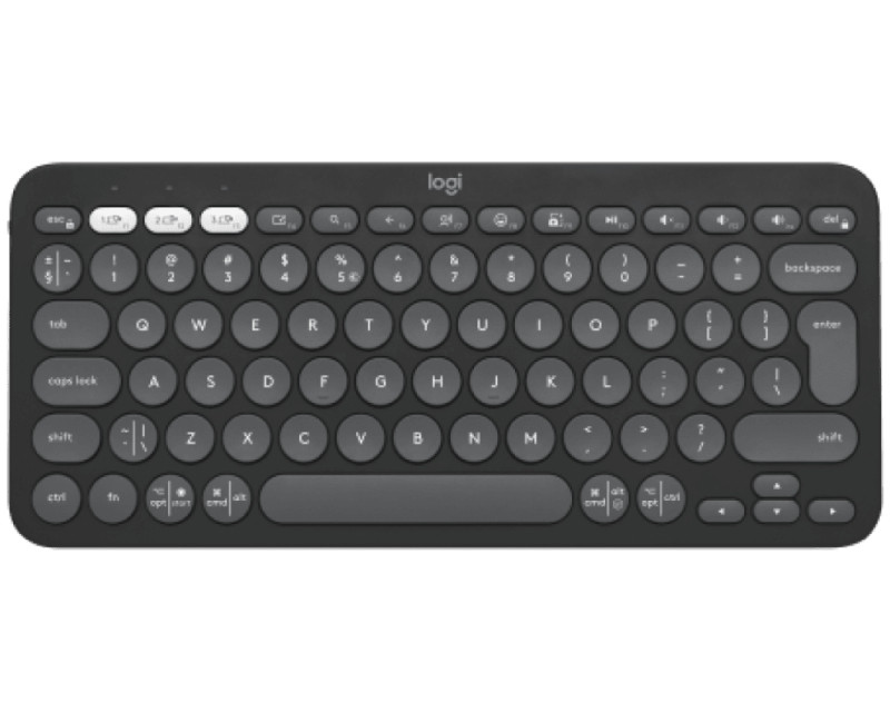 K380s Bluetooth Pebble Keys 2 US Graphite tastatura