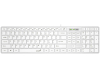 SlimStar 126 USB US bela tastatura