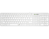 SlimStar 126 USB US bela tastatura 