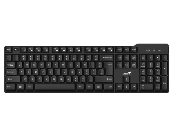 GENIUS  KB-7100X Wireless USB US wireless crna tastatura 