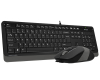 F1010 FSTYLER USB YU siva tastatura + USB sivi miš