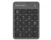 FGK21C FSTYLER 2.4G Wireless Numeric Keypad USB Type-C siva tastatura 