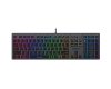 FX60 Scissor Switch Neon Backlit USB US siva tastatura