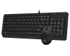 F1512S FSTYLER USB YU crna tastatura + USB crni miš