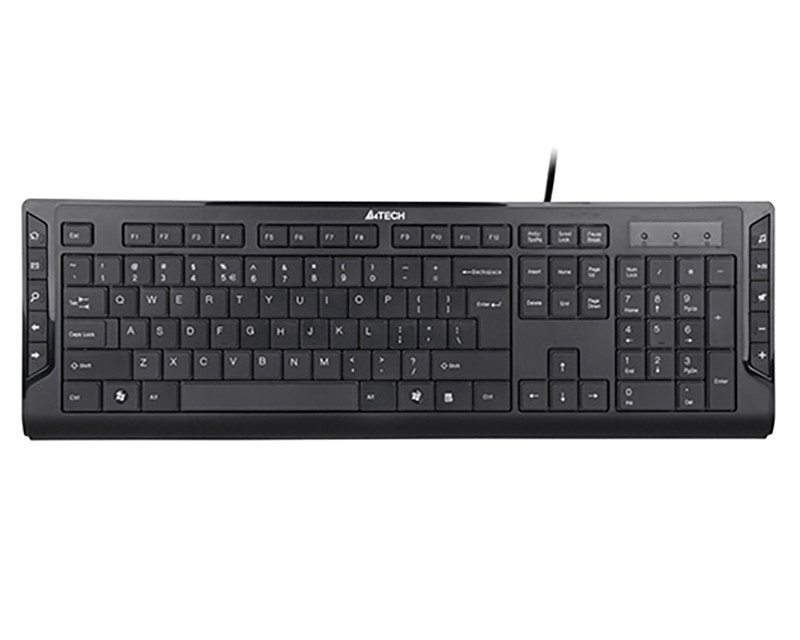 KD-600 X-SLIM USB US crna tastatura 