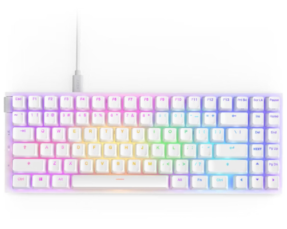 NZXT  Function 2 MiniTKL mehanička tastatura US bela (KB-002NW-US) 