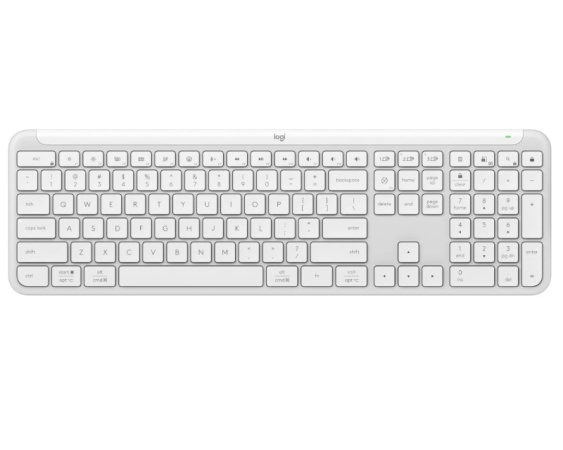 LOGITECH  K950 Wireless White US tastatura bela 