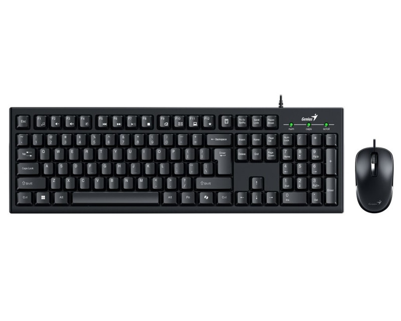 KM-100SE USB YU crna tastatura+ USB crni miš