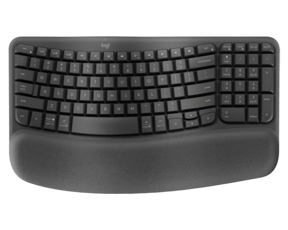 LOGITECH  Wave keys wireless US tastatura Graphite OEM 