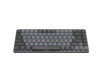 MX Mechanical Mini Minimalistic - Clicky Wireless tastatura Graphite US 
