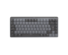 MX Mechanical Mini Minimalistic - Clicky Wireless tastatura Graphite US 
