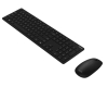 W5000 Wireless US tastatura + miš crna