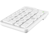 FGK21C FSTYLER 2.4G Wireless Numeric Keypad USB Type-C bela tastatura