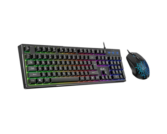 GENIUS  Scorpion KM-GX3 Gaming RGB USB US crna tastatura +  miš 