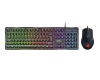 Scorpion KM-GX6 Gaming RGB USB YU crna tastatura + miš