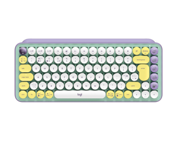 LOGITECH  Pop Keys with Emoji, Daydream Mint wireless tastatura 