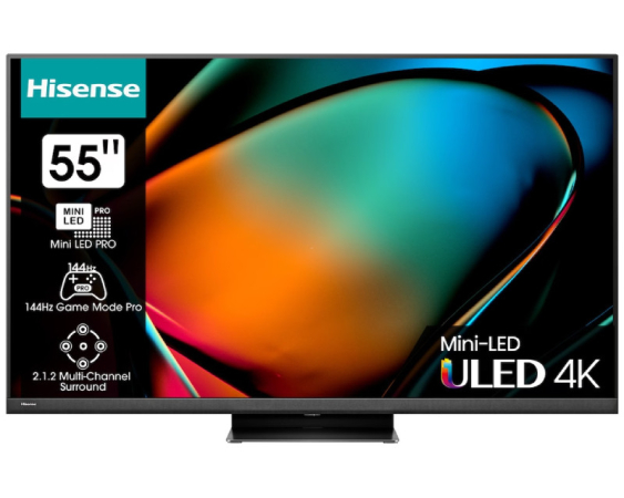 HISENSE 55" 55U8KQ ULED 4K UHD Smart TV 