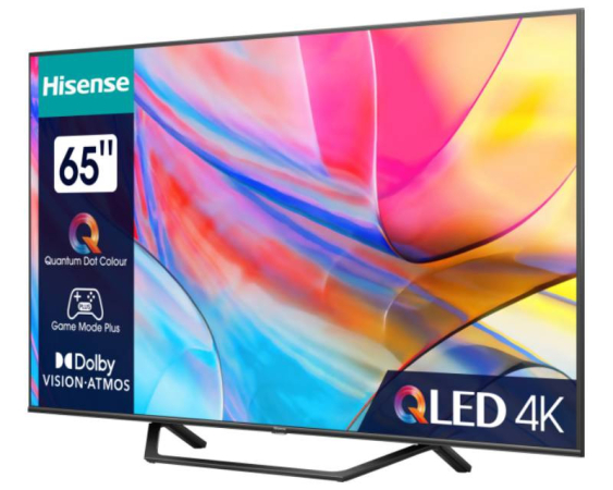 HISENSE 65" 65A7KQ QLED 4K UHD Smart TV 
