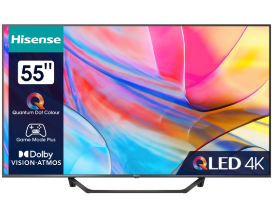 HISENSE 55" 55A7KQ QLED 4K UHD Smart TV 