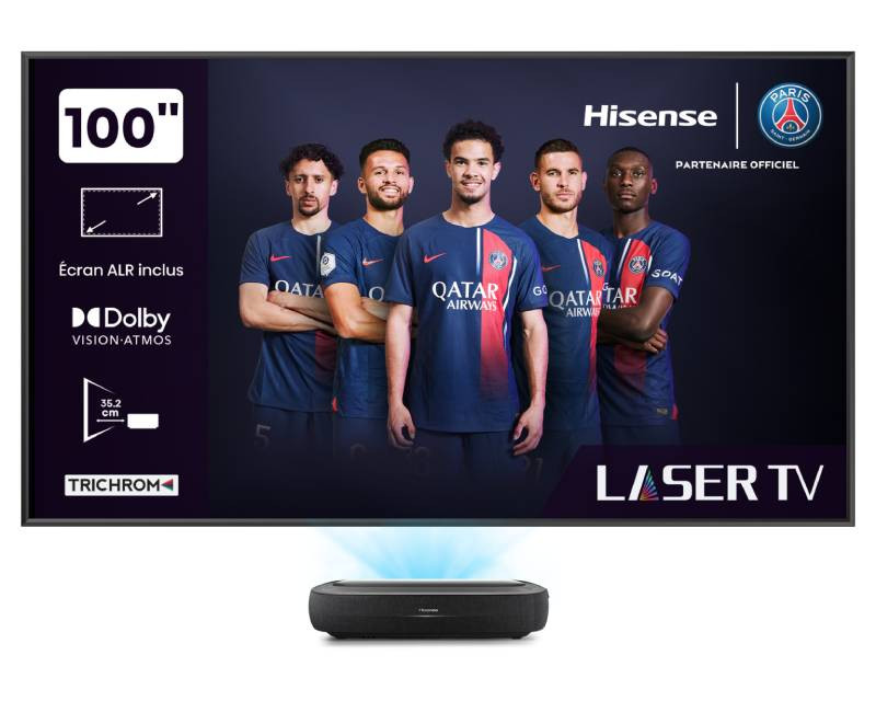 100 inča 100L9HD Laser 4K UHD Smart TV Projektor
