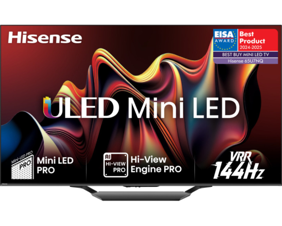 HISENSE  65" 65U7NQ ULED Mini-LED Smart UHD TV 