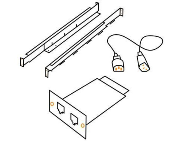 INFOSEC COMMUNICATION  KIT RACK X4RM/E3/E6LCD RTe 