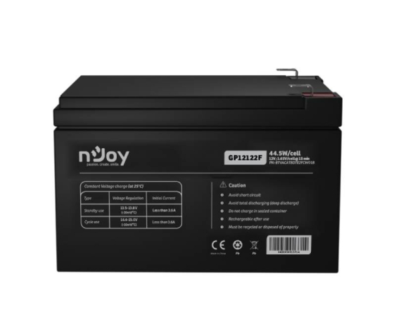 NJOY  GP12122F baterija za UPS 12V 12Ah (BTVACATBDTE2FCW01B) 