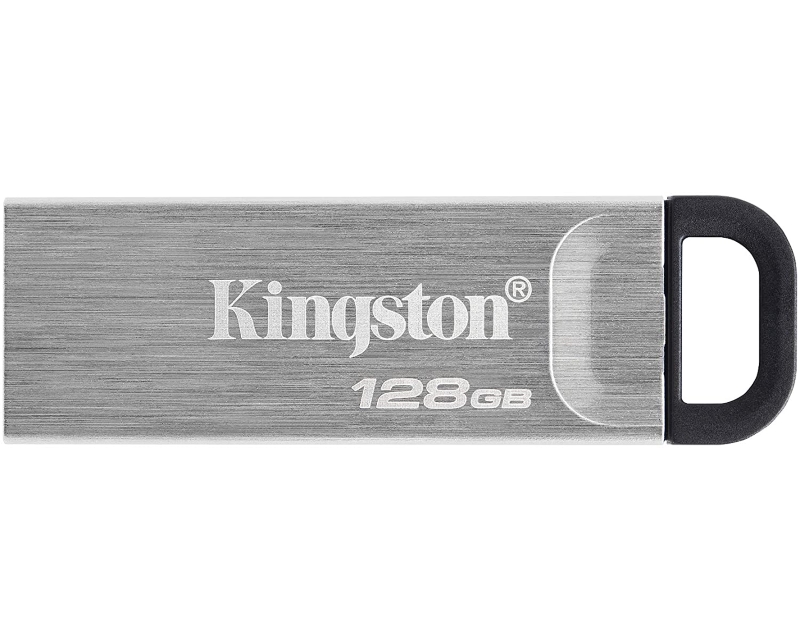 128GB DataTraveler Kyson USB 3.2 flash DTKN/128GB sivi 