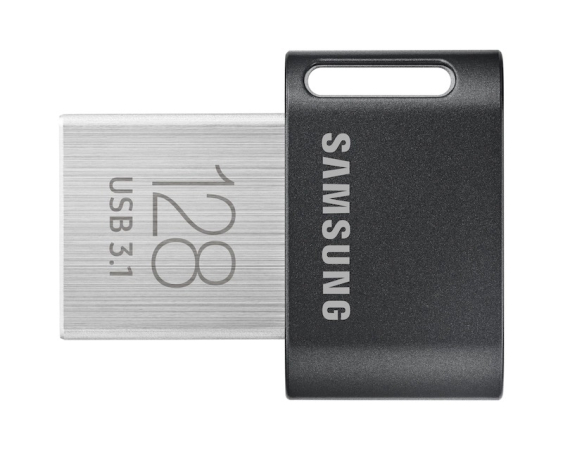 SAMSUNG  128GB FIT Plus USB 3.1 MUF-128AB sivi 