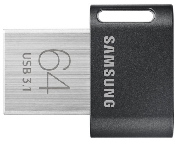 SAMSUNG  64GB FIT Plus USB 3.1 MUF-64AB sivi 