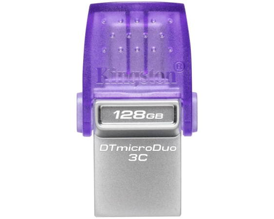 KINGSTON  128GB DataTraveler MicroDuo 3C USB 3.2 flash DTDUO3CG3/128GB 