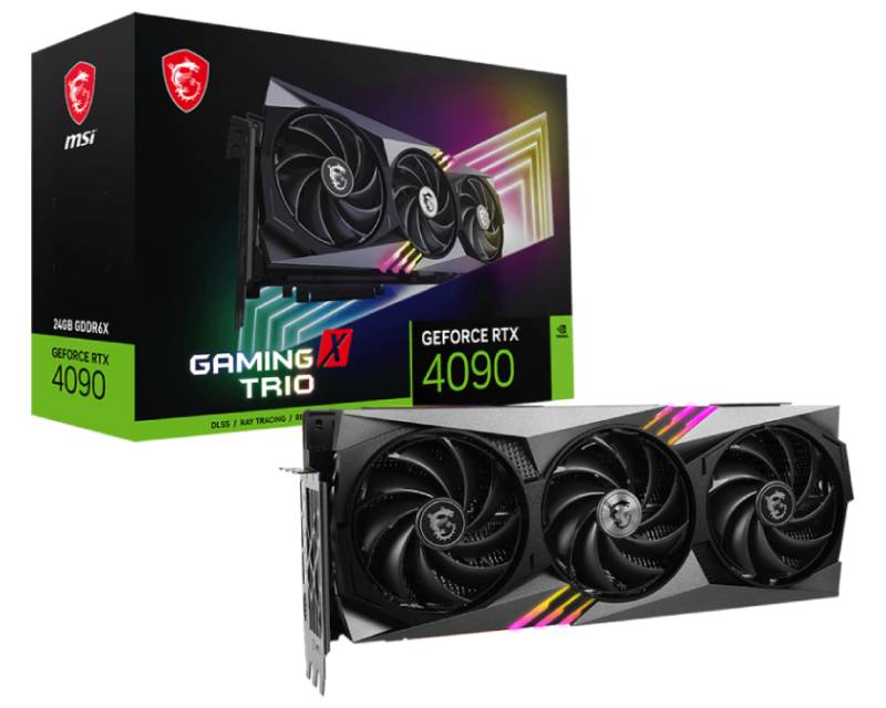 nVidia GeForce RTX 4090 24GB 384bit RTX 4090 GAMING X TRIO 24G grafička karta