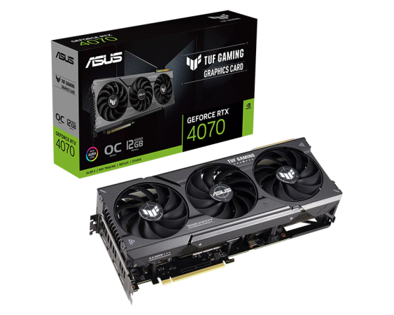 ASUS  nVidia GeForce RTX 4070 12GB 192bit TUF-RTX4070-O12G-GAMING grafička karta