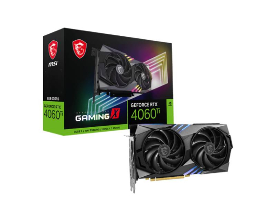 MSI nVidia GeForce RTX 4060 Ti 8GB RTX 4060 Ti GAMING X 8G