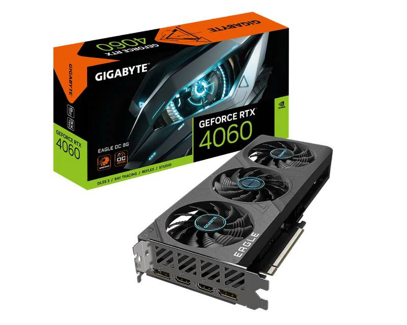 nVidia GeForce RTX 4060 EAGLE OC 8GB GV-N4060EAGLE OC-8GD grafička karta