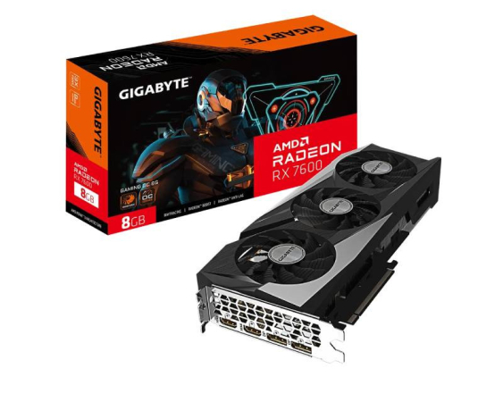 GIGABYTE  AMD Radeon RX 7600 8GB 128bit GV-R76GAMING OC-8GD grafička karta