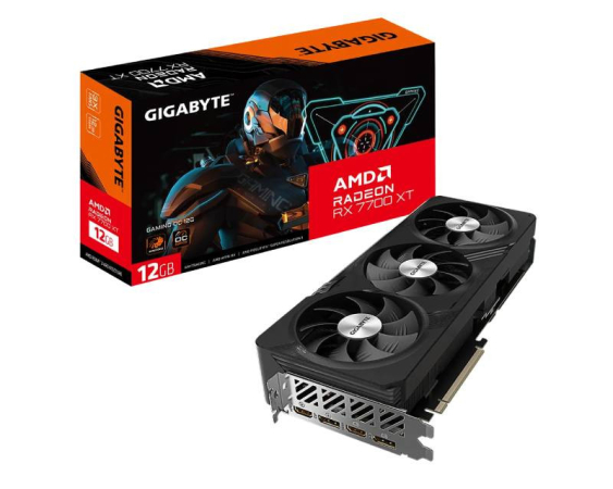 GIGABYTE  AMD Radeon RX 7700 XT 12GB 192bit GV-R77XTGAMING OC-12GD grafička karta