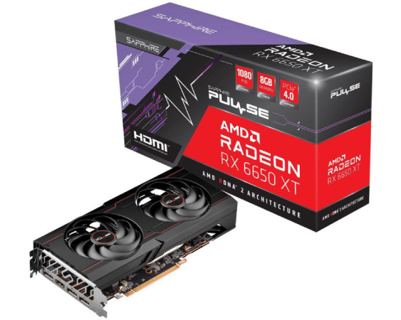 SAPPHIRE AMD Radeon RX 6650 XT 8GB 128bit PULSE RX 6650 XT GAMING OC 8GB (11319-03-20G) grafička karta
