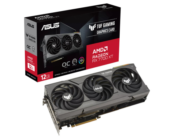 ASUS AMD Radeon RX 7700 XT 12GB 192bit TUF-RX7700XT-O12G-GAMING grafička karta