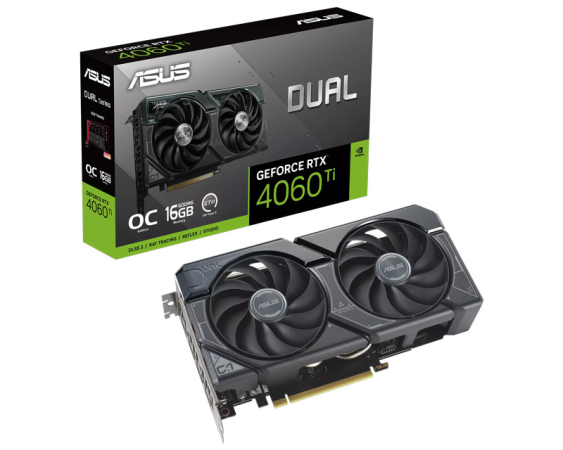 ASUS nVidia GeForce RTX 4060 Ti 16GB 128bit DUAL-RTX4060TI-O16G grafička karta